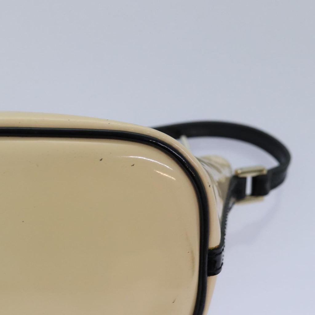 GUCCI Accessory Pouch Patent leather Vanilla Gold 039 1103 2123 ep5087