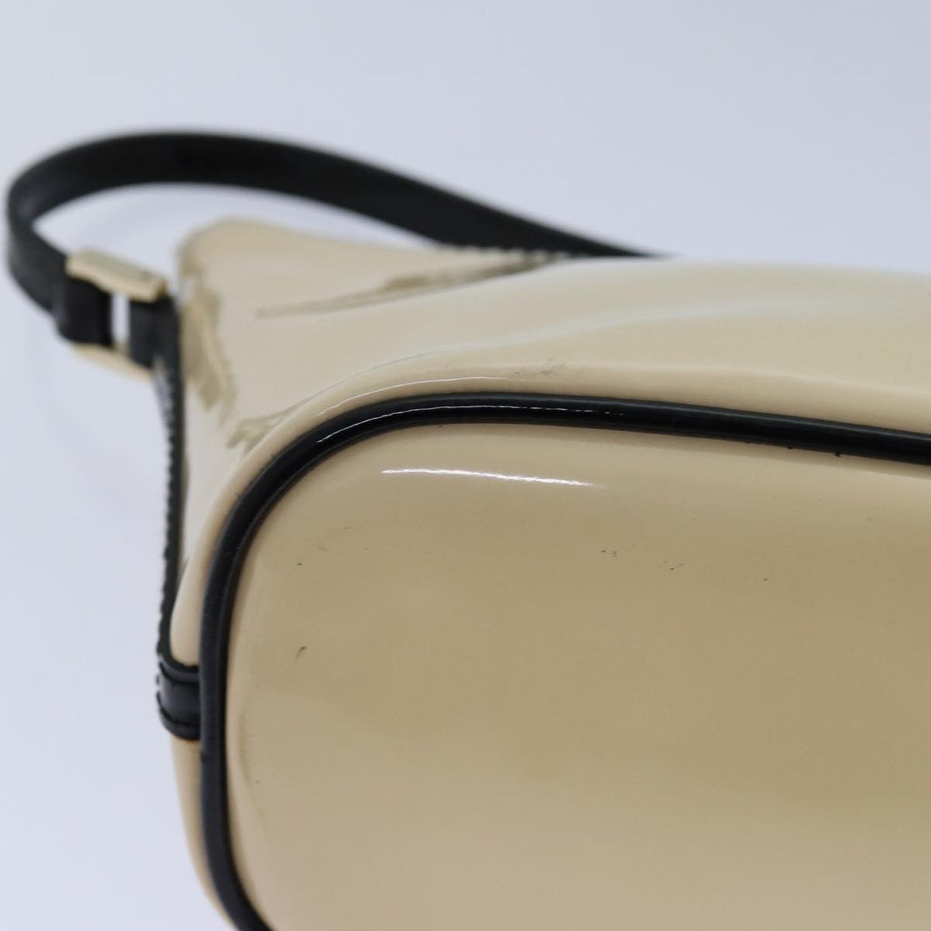 GUCCI Accessory Pouch Patent leather Vanilla Gold 039 1103 2123 ep5087