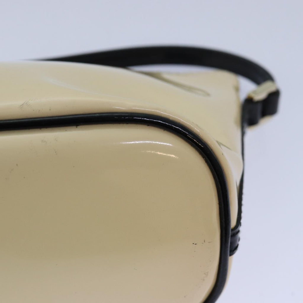 GUCCI Accessory Pouch Patent leather Vanilla Gold 039 1103 2123 ep5087