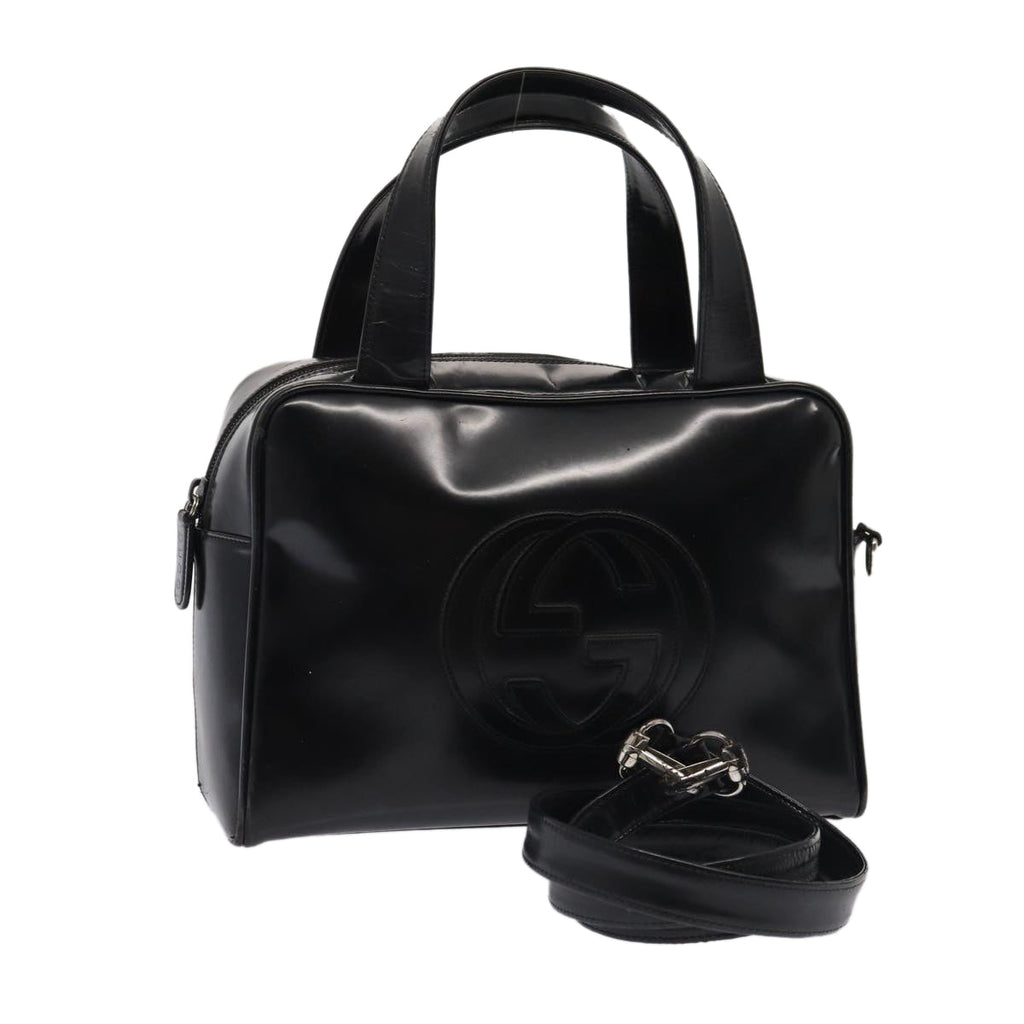 GUCCI Hand Bag Patent leather 2way Orange 000 1274 0505 ep5088