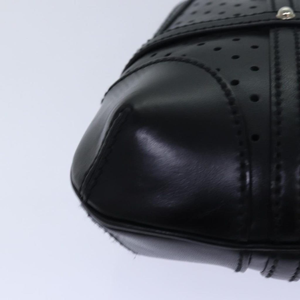 GUCCI Hand Bag Leather Black 114882 ep5100