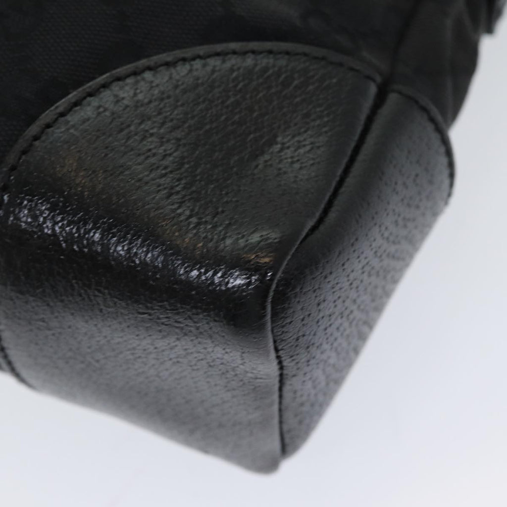 GUCCI GG Canvas Shoulder Bag Black ep5103