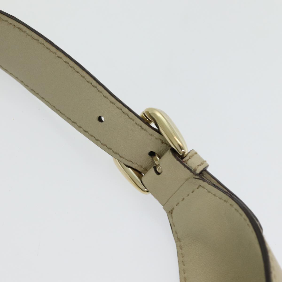 GUCCI Guccissima GG Shoulder Bag Leather Beige ep5109