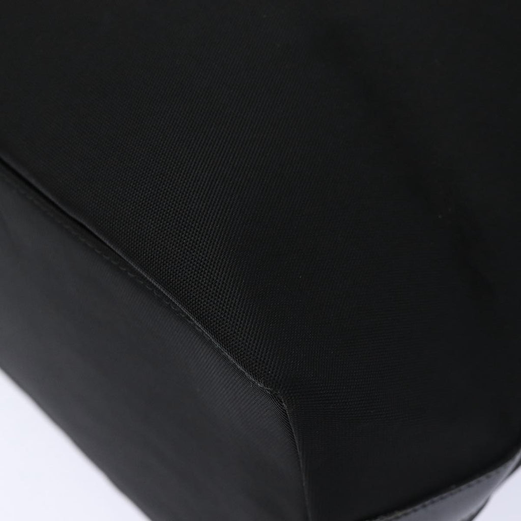 GUCCI Shoulder Bag Nylon Black Silver 001 1956 ep5116