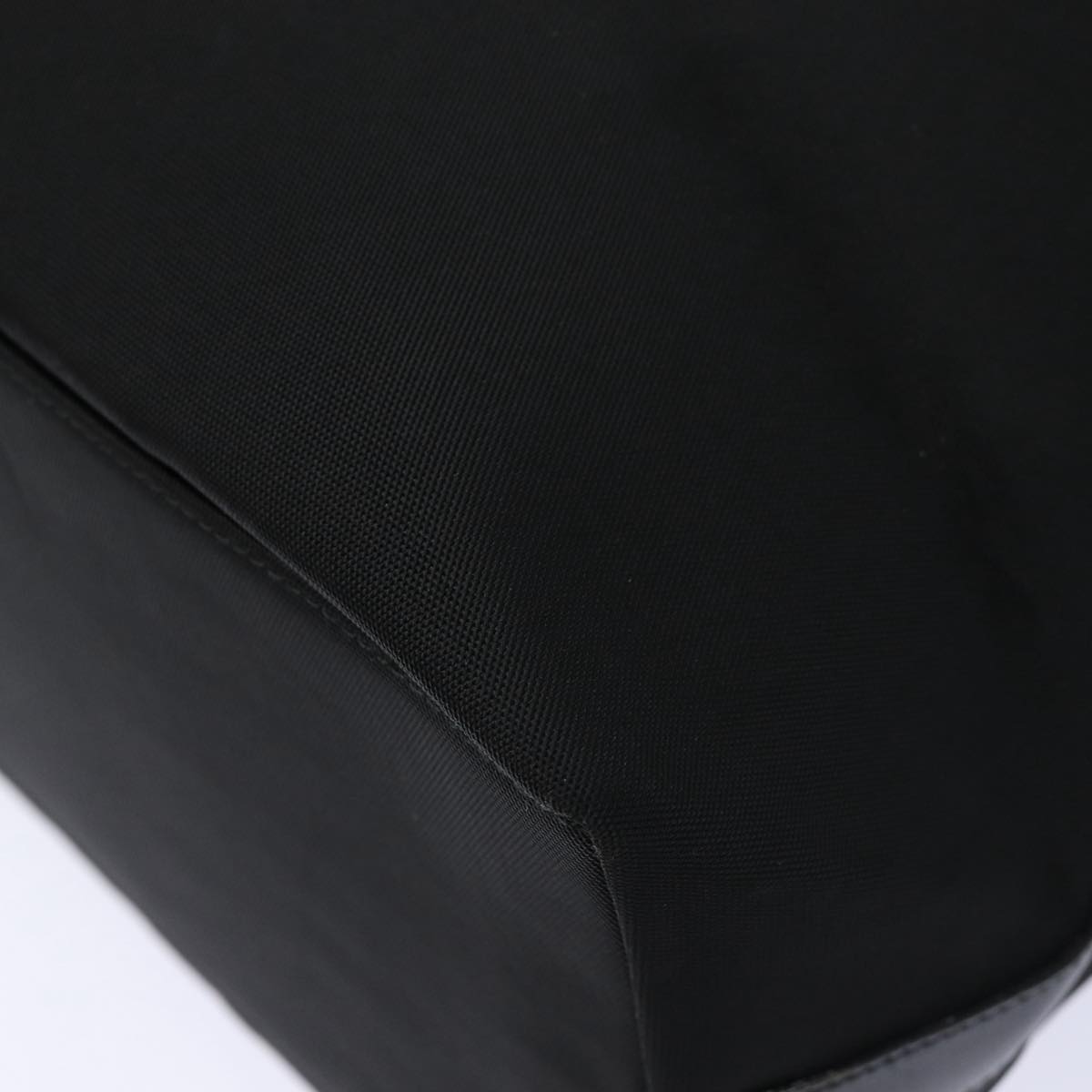 GUCCI Shoulder Bag Nylon Black Silver 001 1956 ep5116