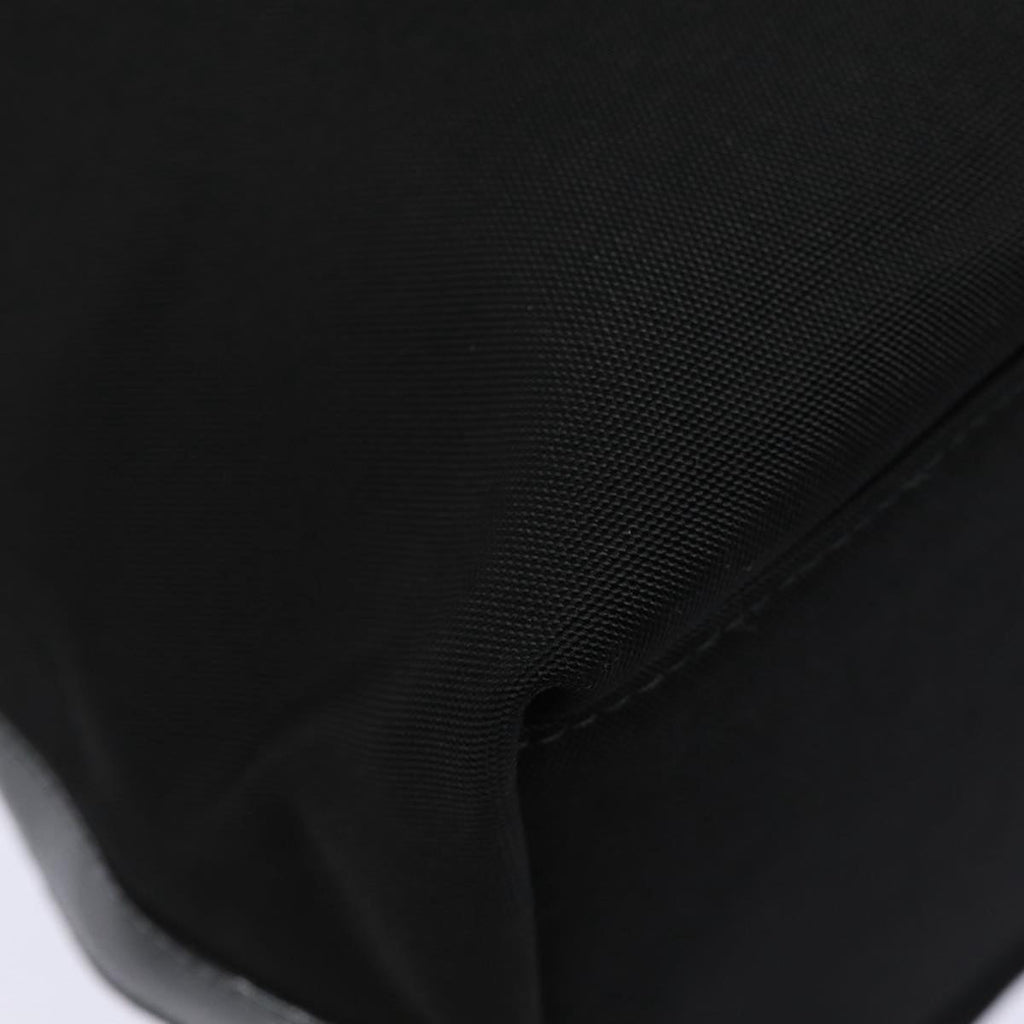 GUCCI Shoulder Bag Nylon Black Silver 001 1956 ep5116