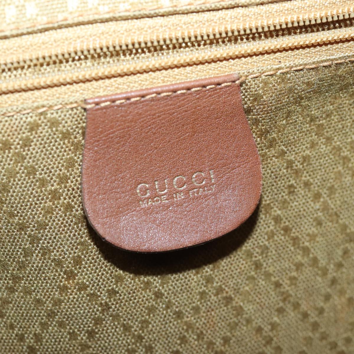 GUCCI Bamboo Backpack Leather Brown ep5157