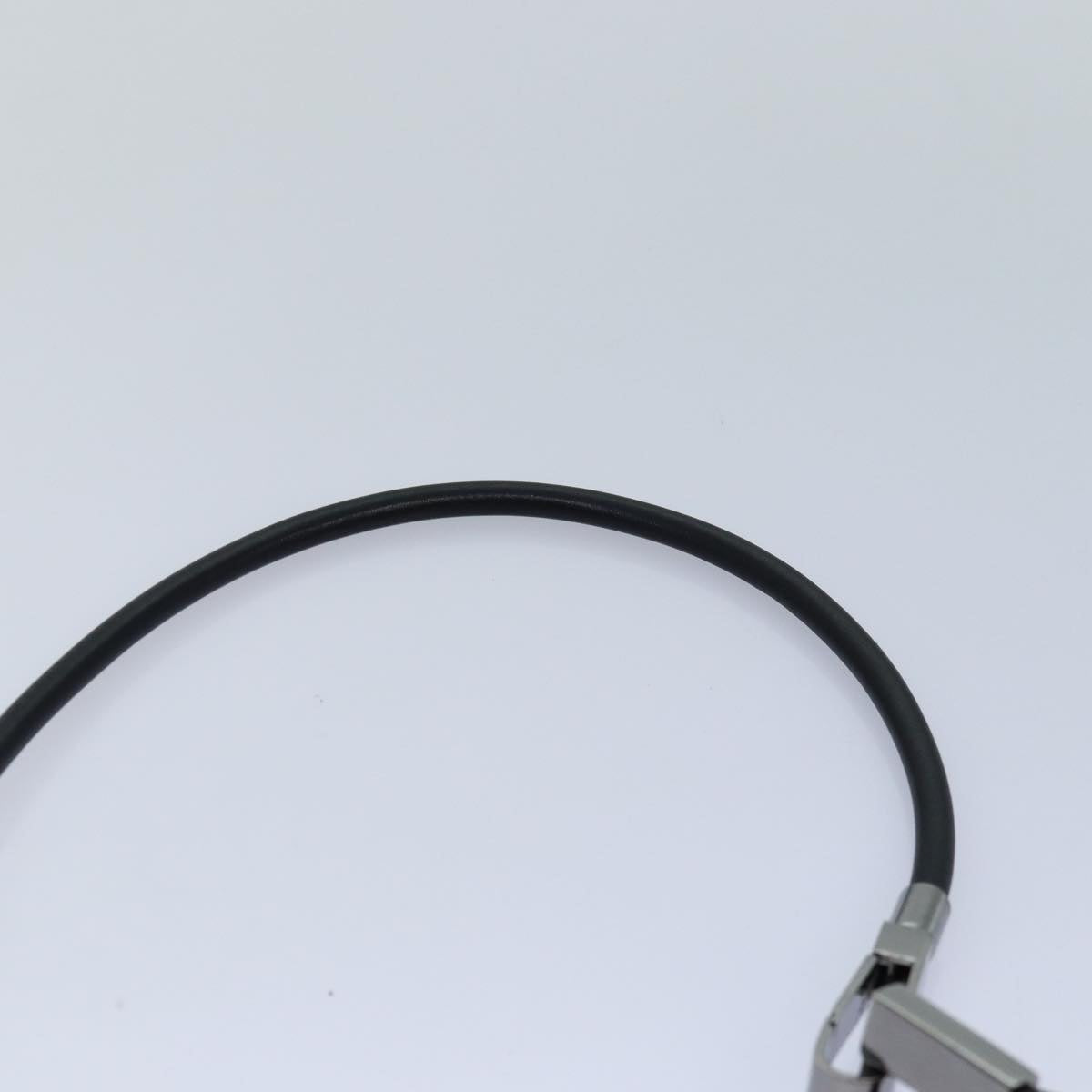 GUCCI Shoulder Bag Leather Black Silver 001 3814 ep5160