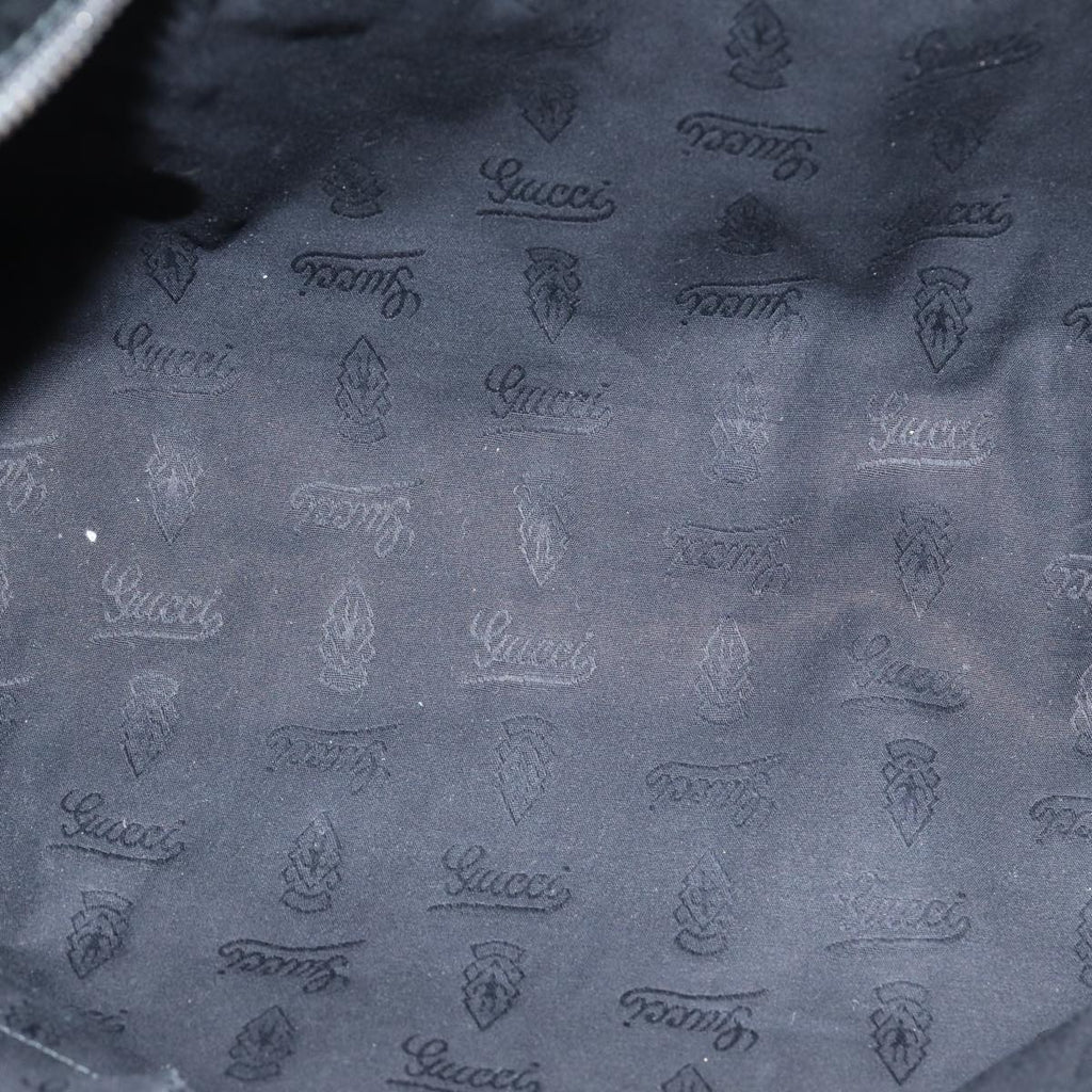 GUCCI GG implementation Tote Bag PVC Black ep5161