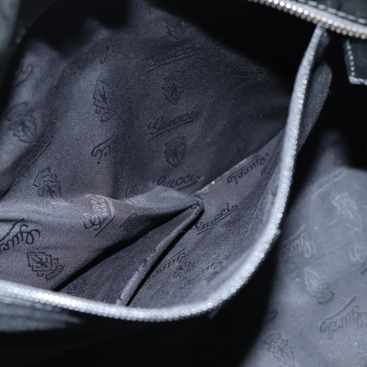 GUCCI GG implementation Tote Bag PVC Black ep5161