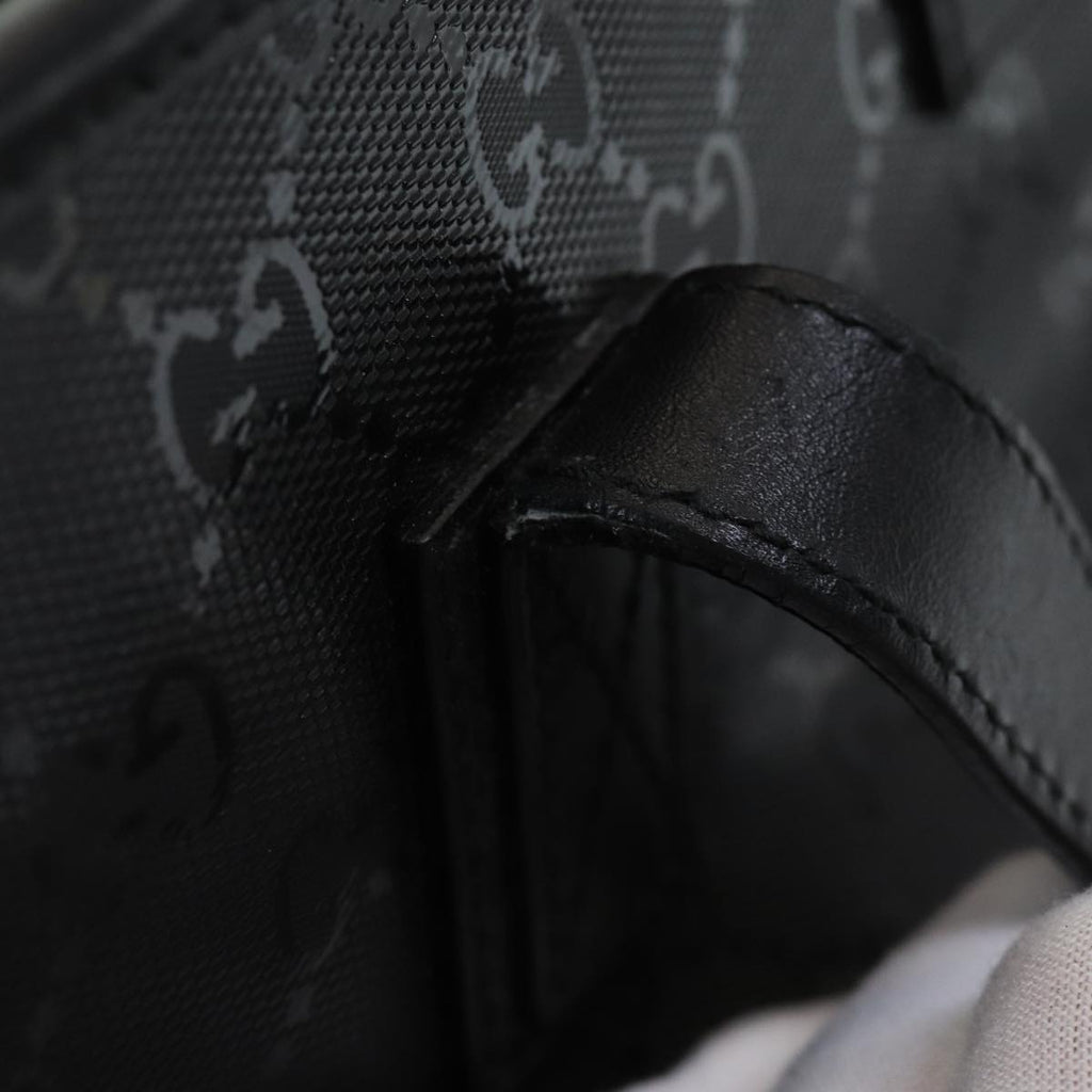 GUCCI GG implementation Tote Bag PVC Black ep5161