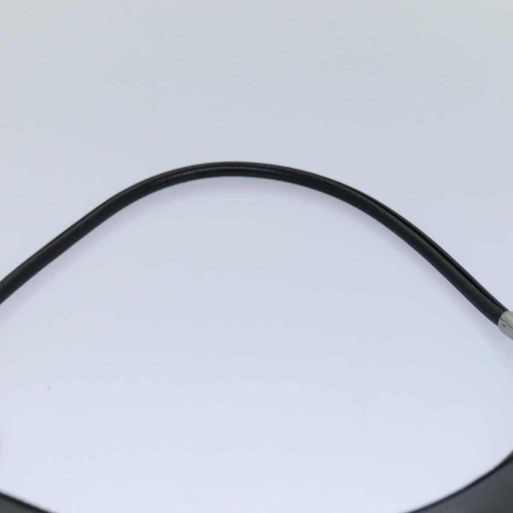 GUCCI Shoulder Bag Leather Black Silver 001 3812 ep5165