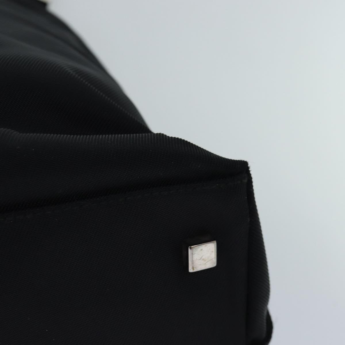 GUCCI Shoulder Bag Nylon Black Silver 012 2122 0161 8 ep5178