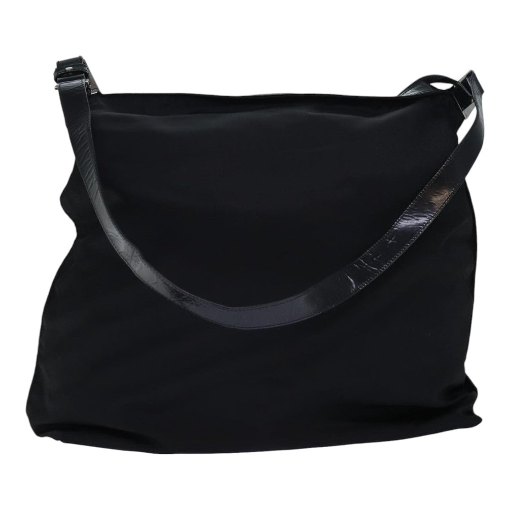 GUCCI Shoulder Bag Nylon Black Silver 012 2122 0161 8 ep5178