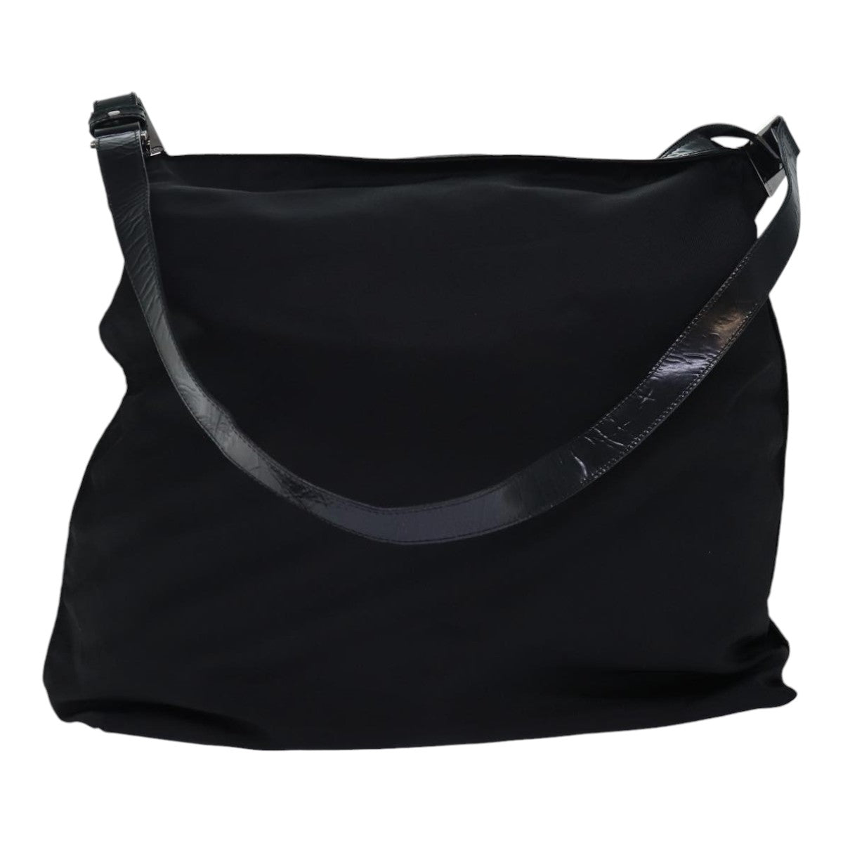 GUCCI Shoulder Bag Nylon Black Silver 012 2122 0161 8 ep5178