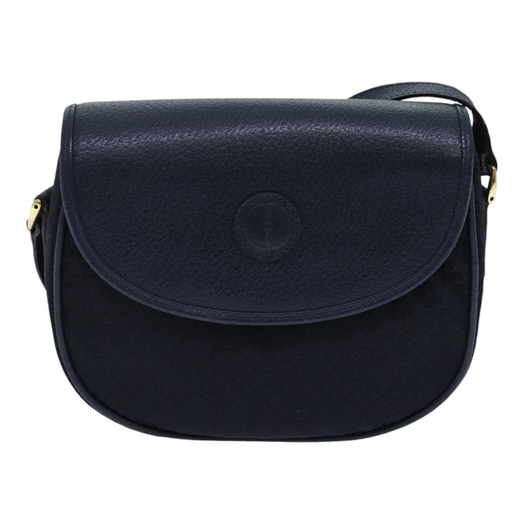 GUCCI Shoulder Bag Leather Navy ep5190