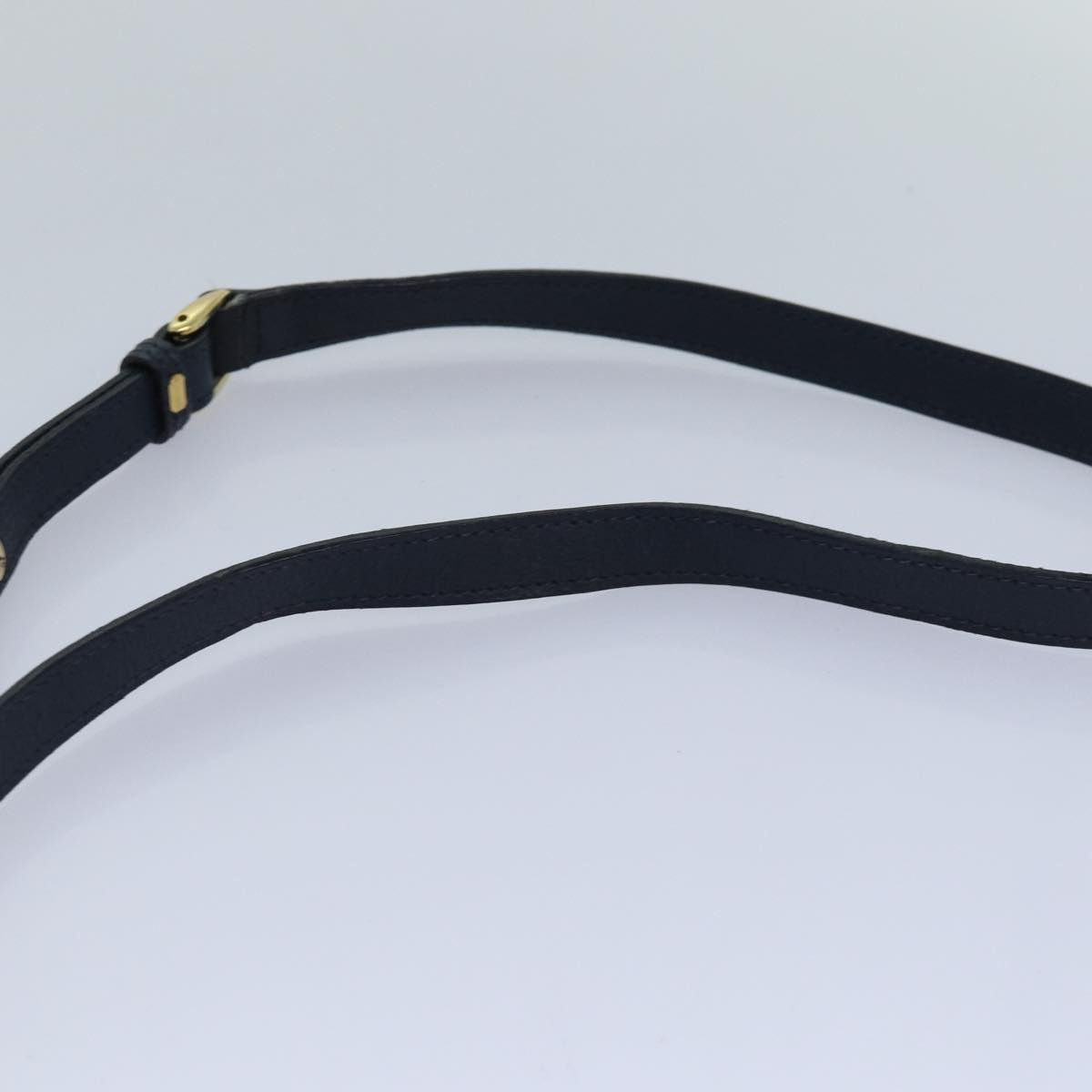 GUCCI Shoulder Bag Leather Navy ep5190