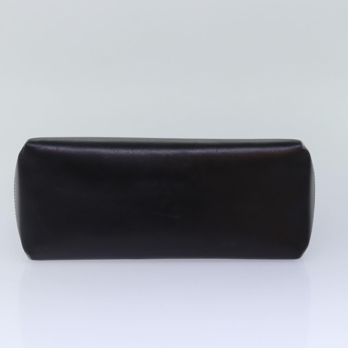 GUCCI Hand Bag Leather Black Gold ep5219