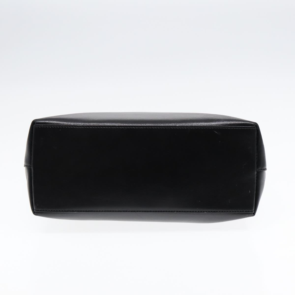 GUCCI Bamboo Hand Bag Leather Black Gold 001 3007 ep5226