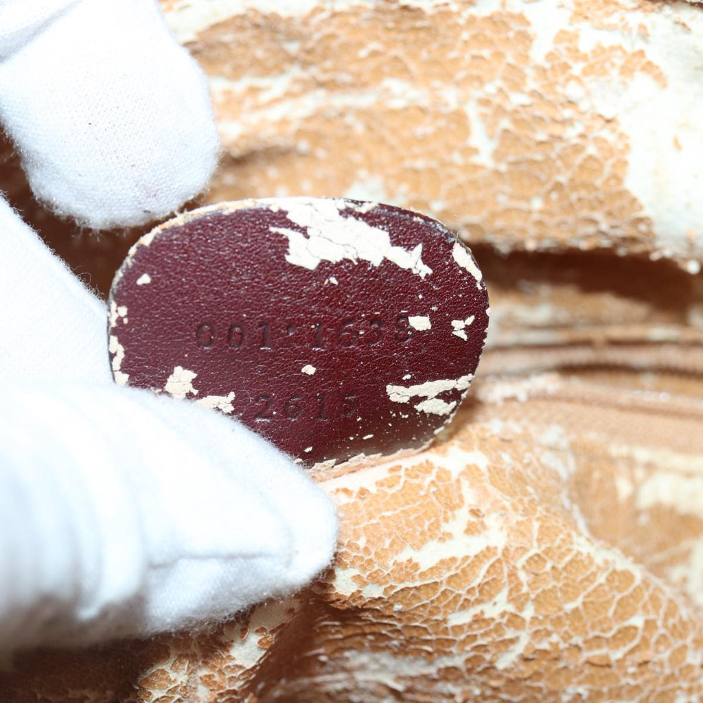 GUCCI Bamboo Hand Bag Leather 2way Wine Red Gold 001 1638 2615 ep5227