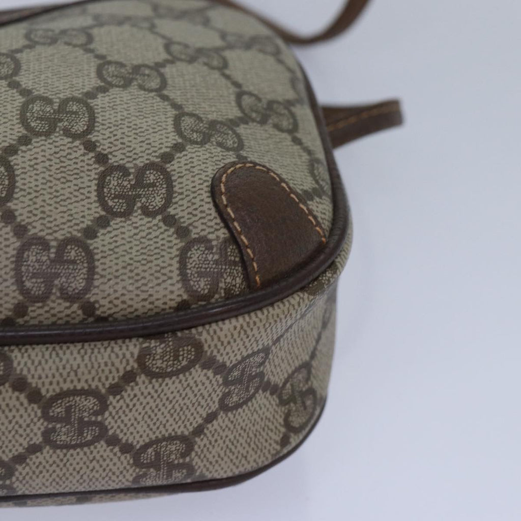 GUCCI GG Supreme Web Sherry Line Shoulder Bag Beige 001 904 2066 ep5238