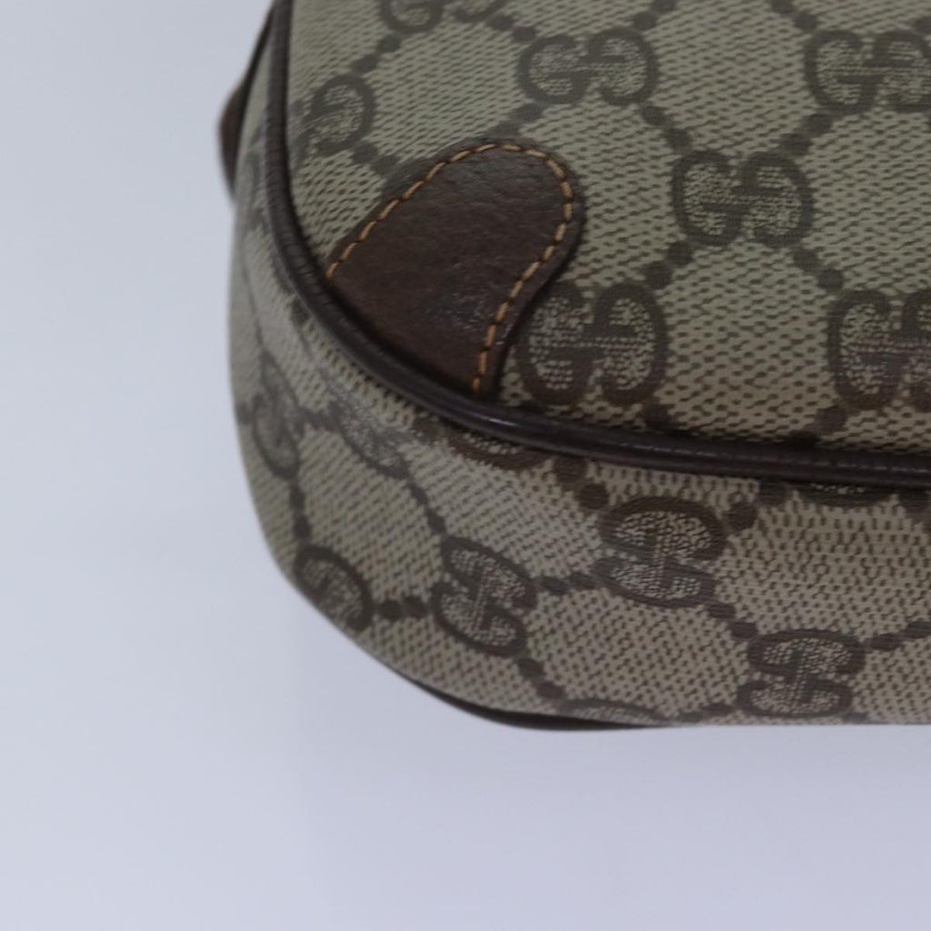 GUCCI GG Supreme Web Sherry Line Shoulder Bag Beige 001 904 2066 ep5238