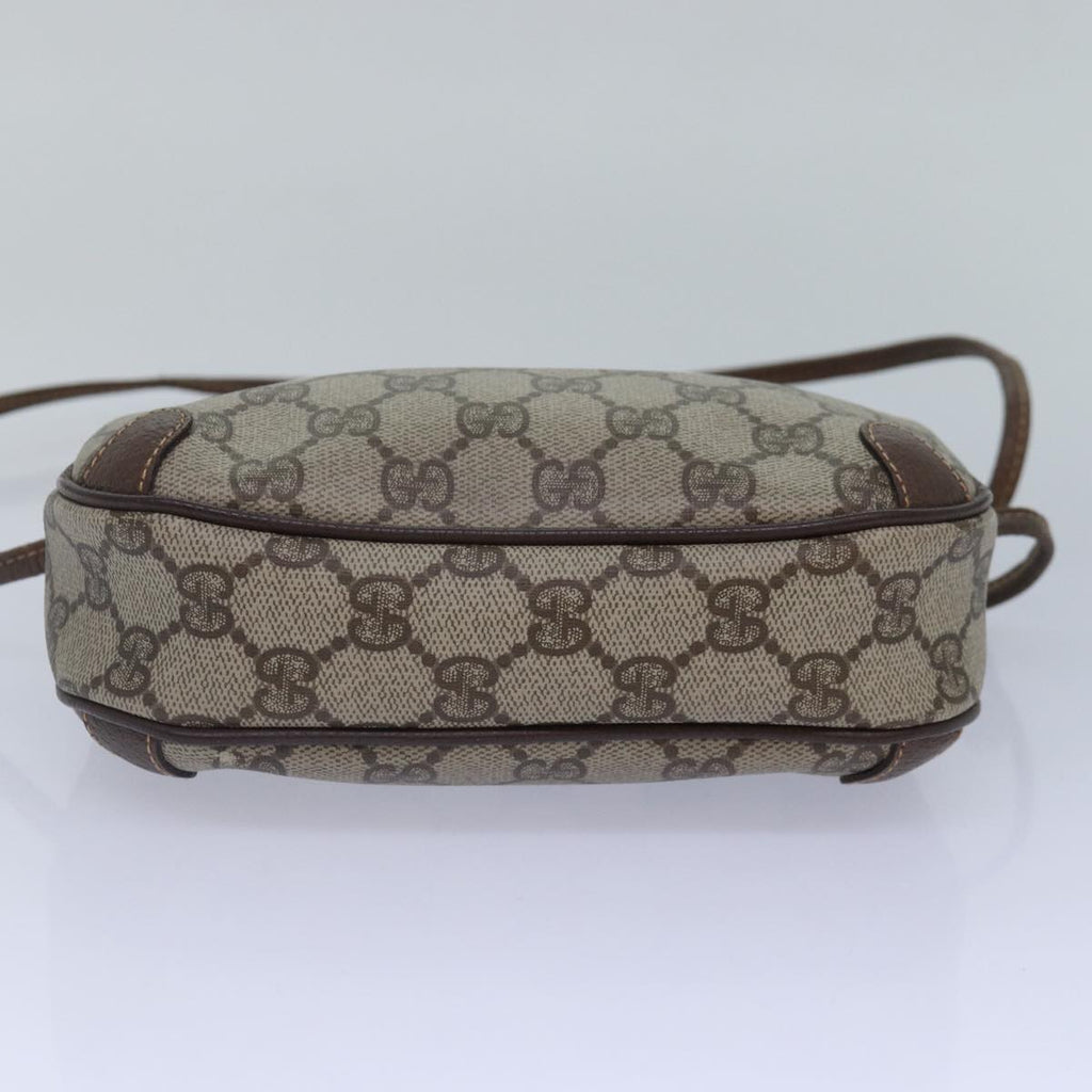 GUCCI GG Supreme Web Sherry Line Shoulder Bag Beige 001 904 2066 ep5238