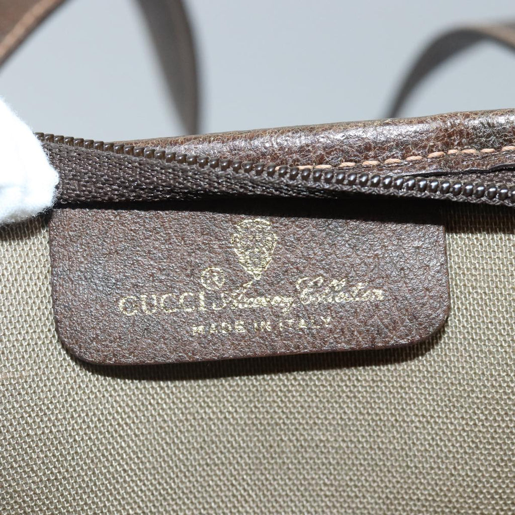 GUCCI GG Supreme Tote Bag PVC Leather Beige ep5258