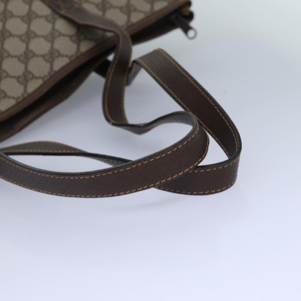 GUCCI GG Supreme Tote Bag PVC Leather Beige ep5258