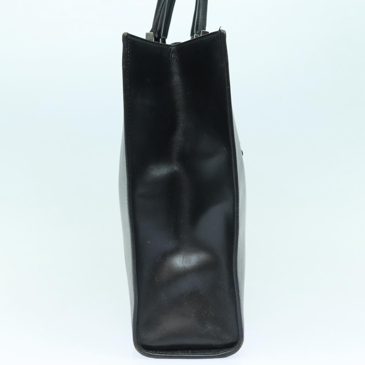 GUCCI Jackie Hand Bag Leather Black Silver 002 1064 3444 ep5262