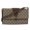 GUCCI GG Supreme Shoulder Bag PVC Leather Beige Gold 904 02 050 ep5311
