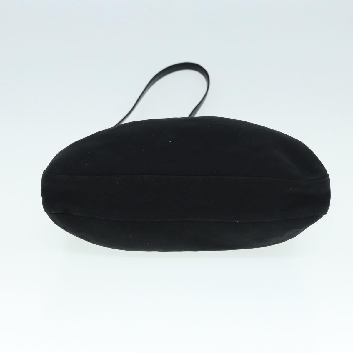 FENDI Shoulder Bag Nylon Black Silver ep5315