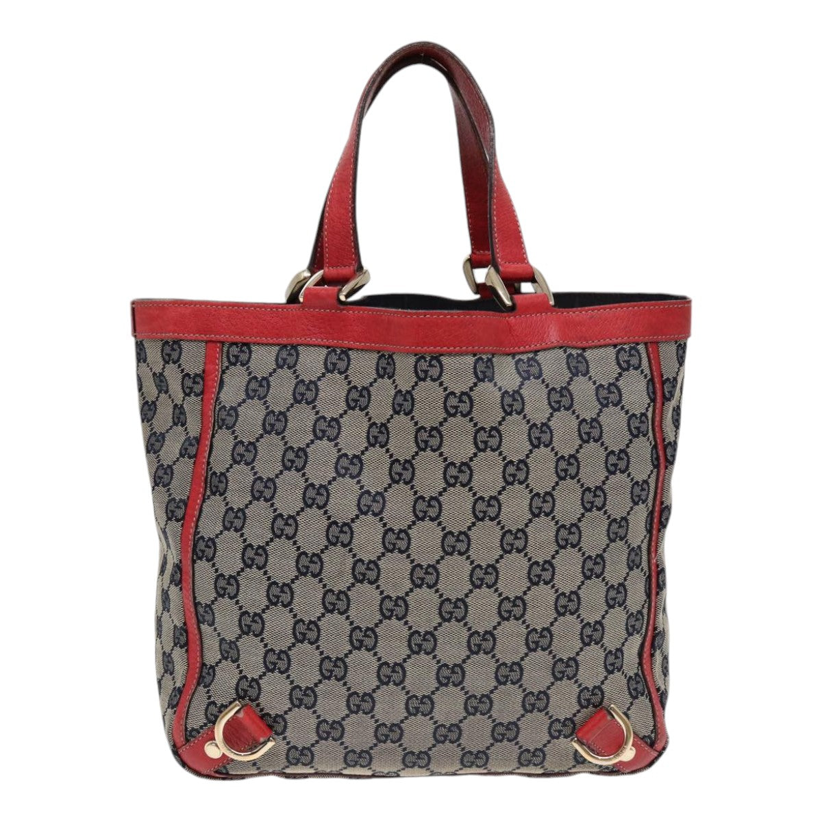 GUCCI GG Canvas Hand Bag Beige Gold 130739 ep5345