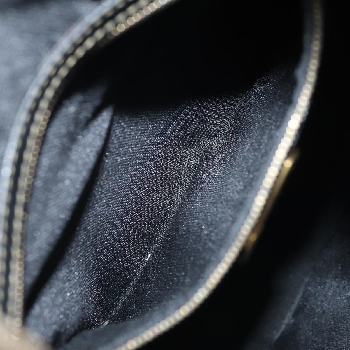 FENDI Pecan Canvas Backpack Brown Black gold ep5348