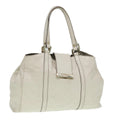 GUCCI GG Canvas Guccissima Hand Bag White Gold 211935 ep5377