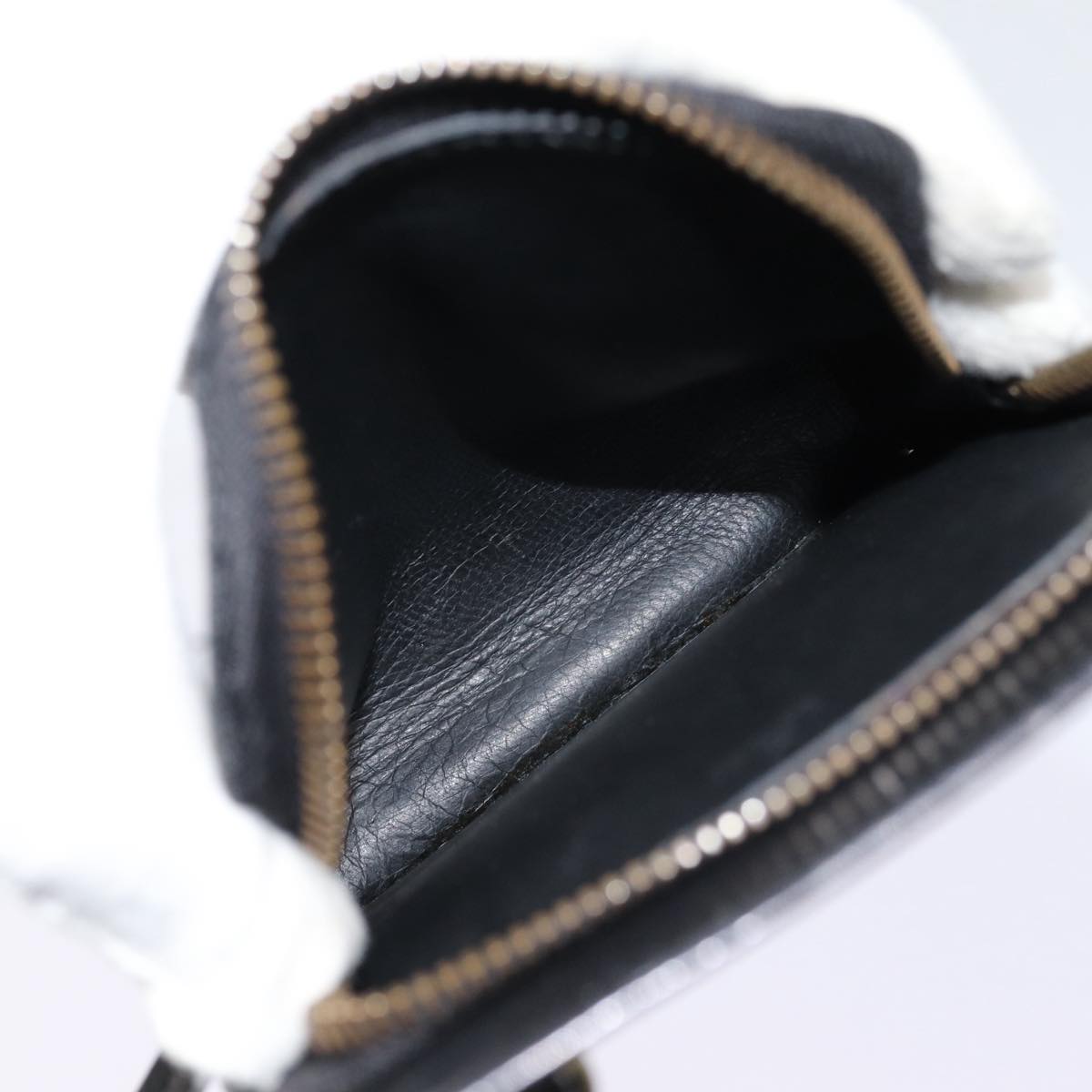 GUCCI GG Canvas Shoulder Bag Black Gold 106693 ep5394