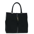 GUCCI Jackie Tote Bag Nylon Black Silver 002 1064 3444 ep5408