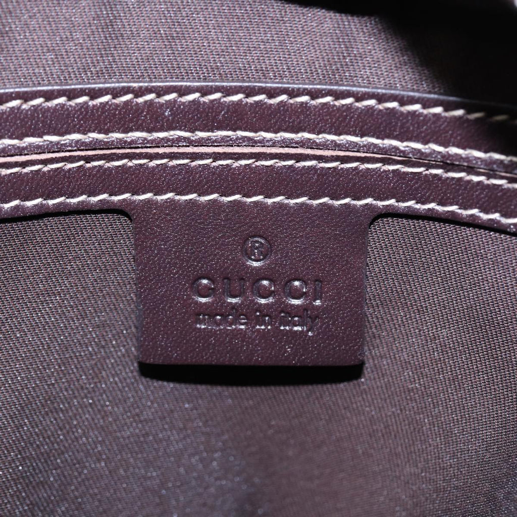 GUCCI GG Supreme Shoulder Bag PVC Leather Beige Gold 233268 ep5416