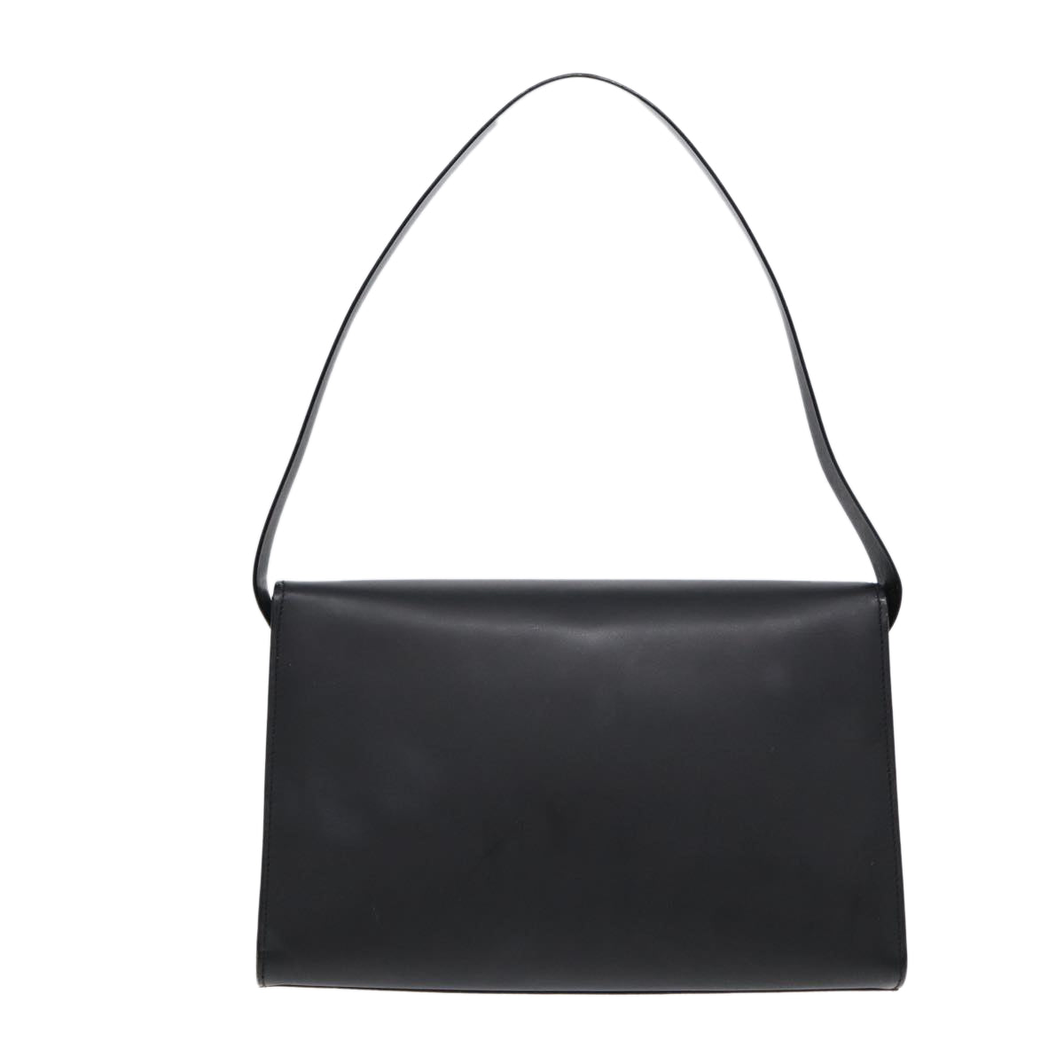 GUCCI Shoulder Bag Leather Black Silver 001 3064 ep5463