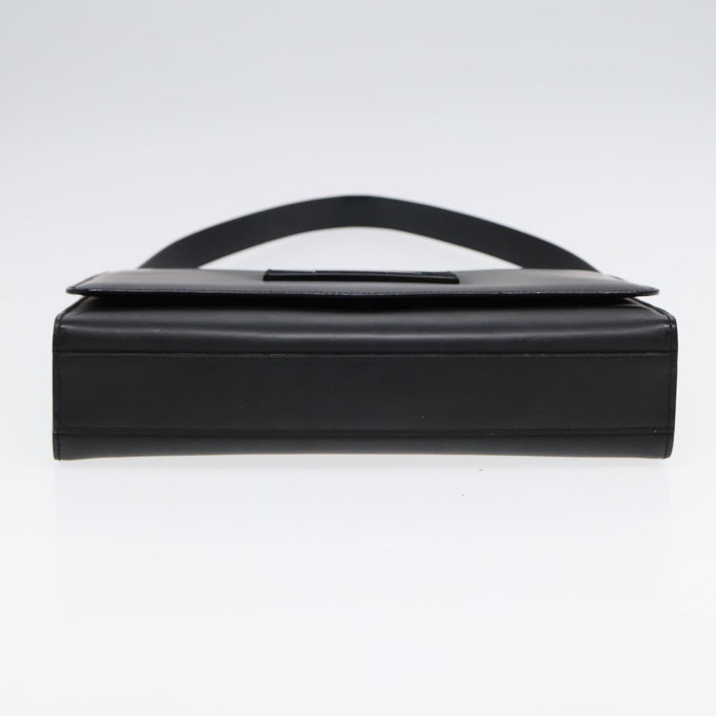 GUCCI Shoulder Bag Leather Black Silver 001 3064 ep5463