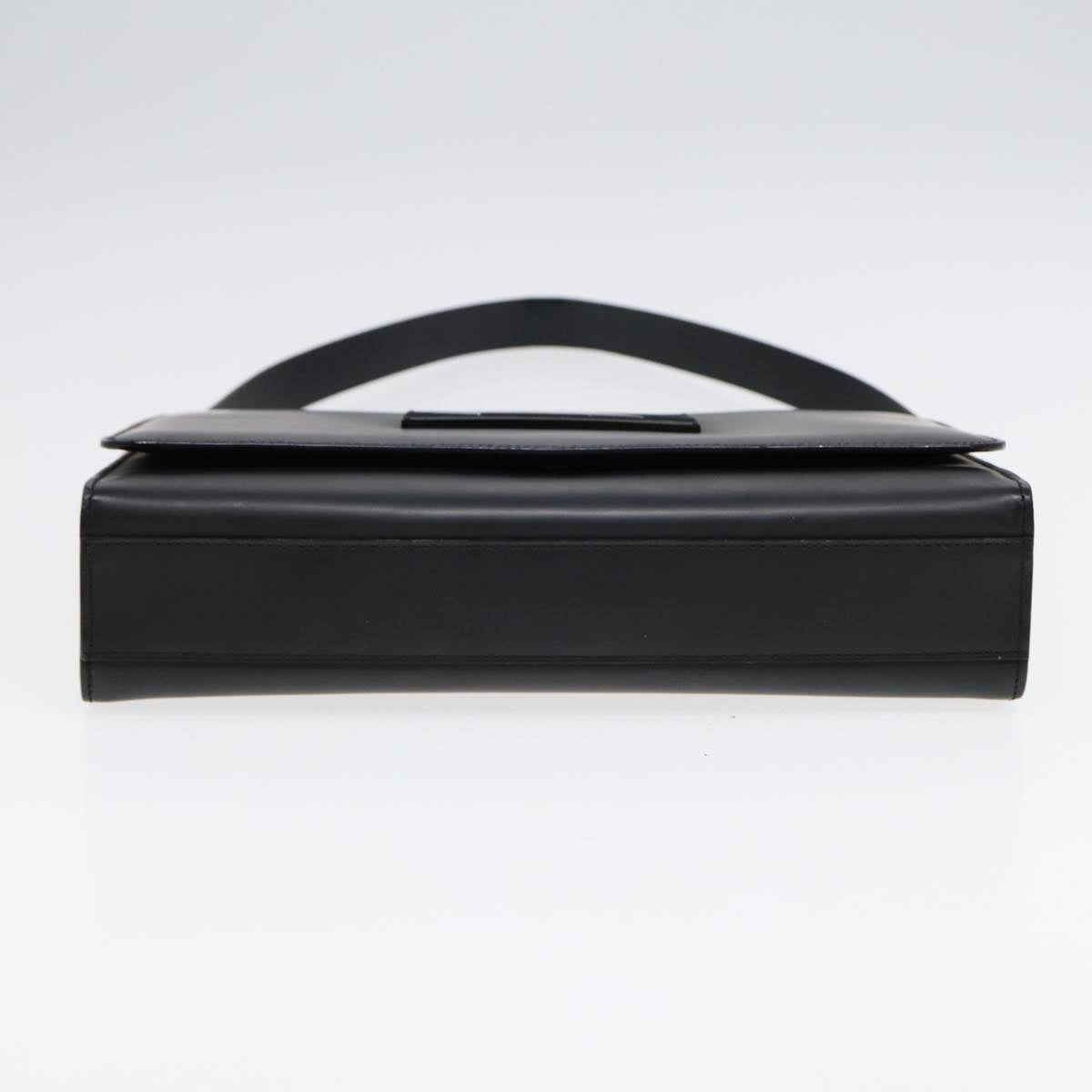 GUCCI Shoulder Bag Leather Black Silver 001 3064 ep5463