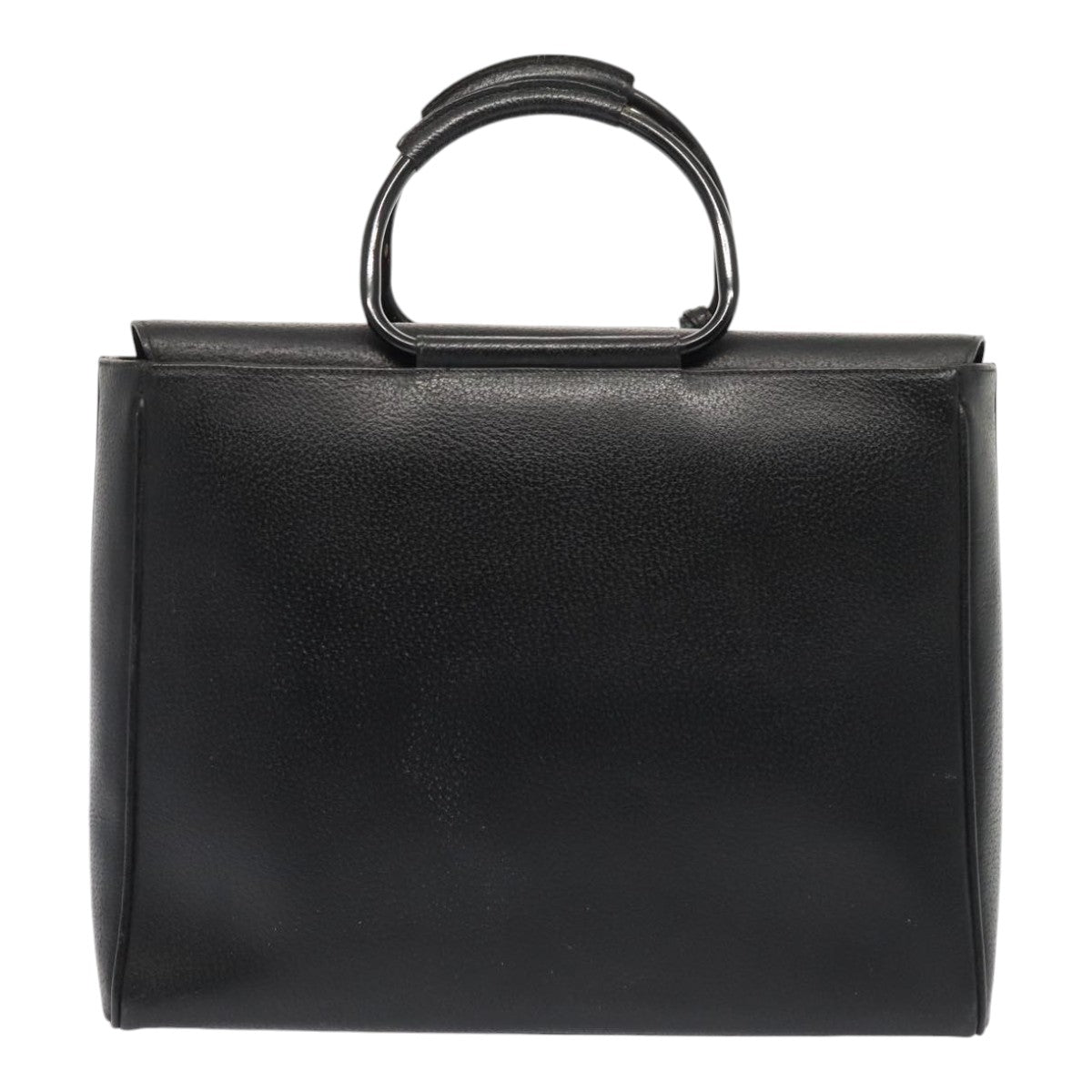 GUCCI Hand Bag Leather Black Silver 002 2865 1313 ep5470