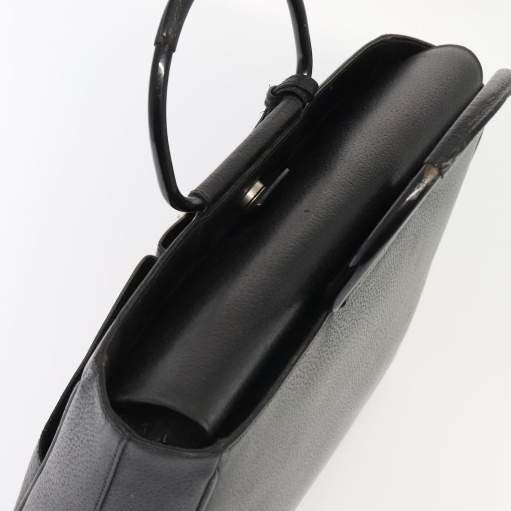 GUCCI Hand Bag Leather Black Silver 002 2865 1313 ep5470