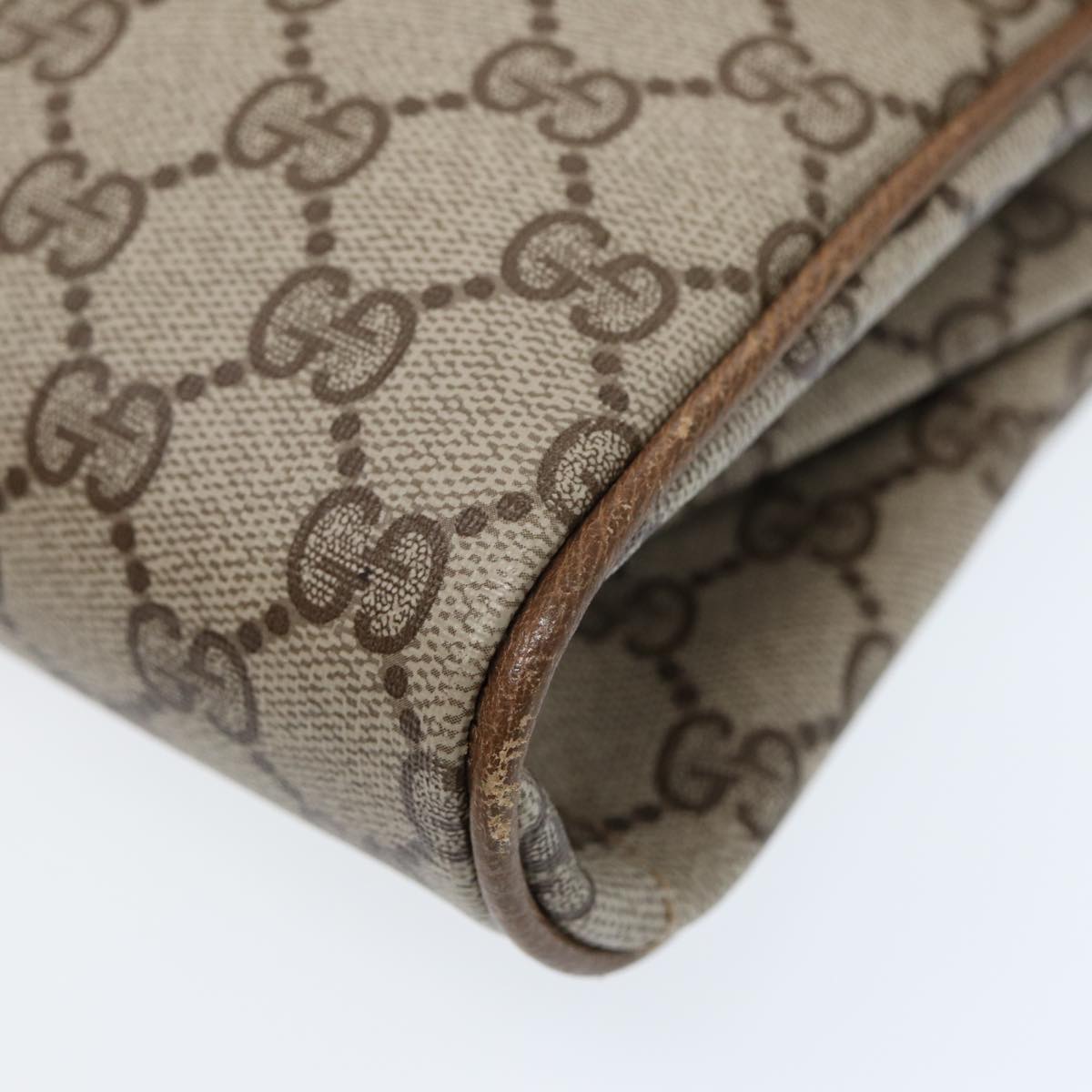 GUCCI GG Supreme Shoulder Bag Beige Gold 004 261 1923 ep5471