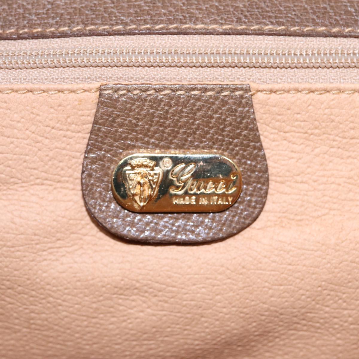 GUCCI GG Supreme Shoulder Bag Beige Gold 004 261 1923 ep5471