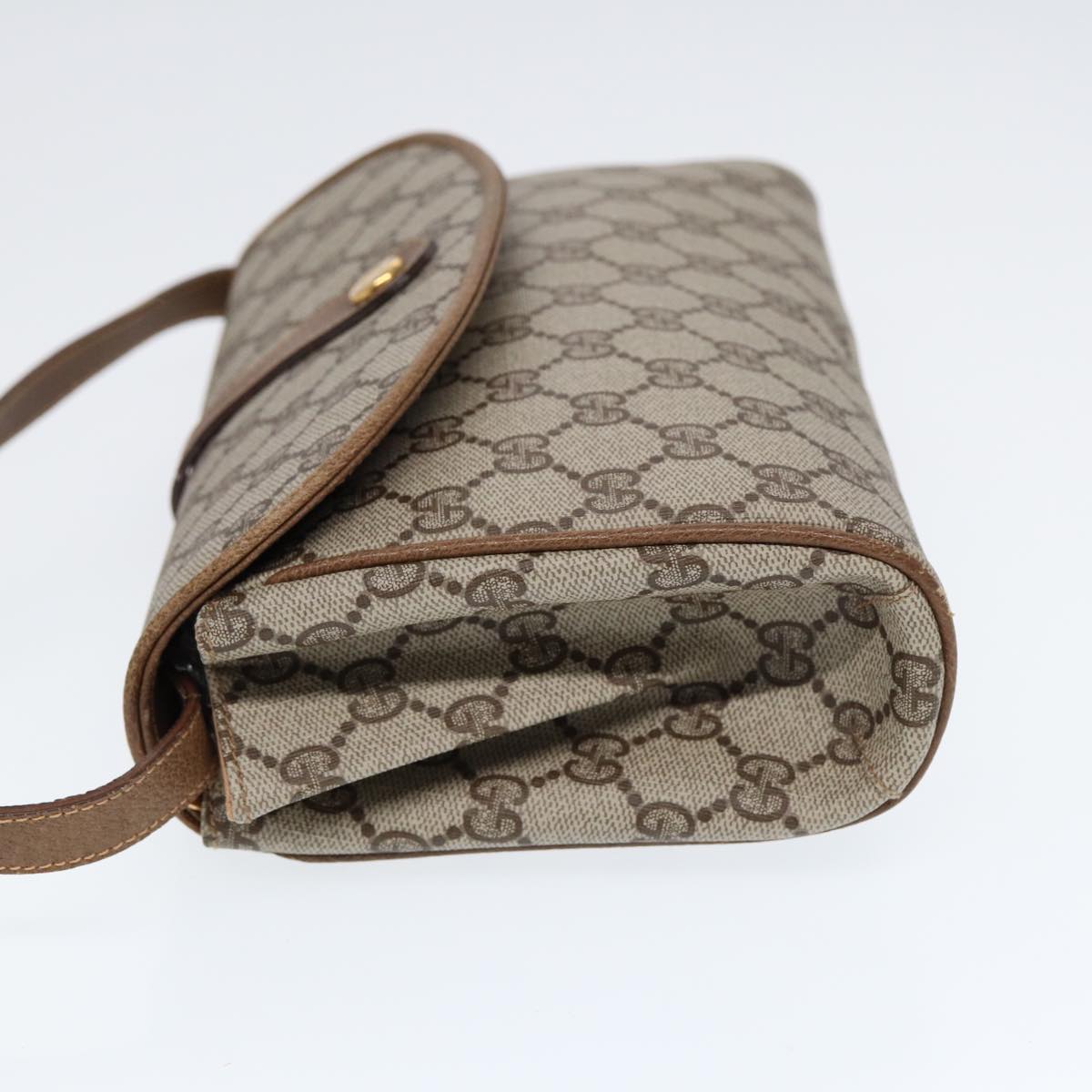GUCCI GG Supreme Shoulder Bag Beige Gold 004 261 1923 ep5471