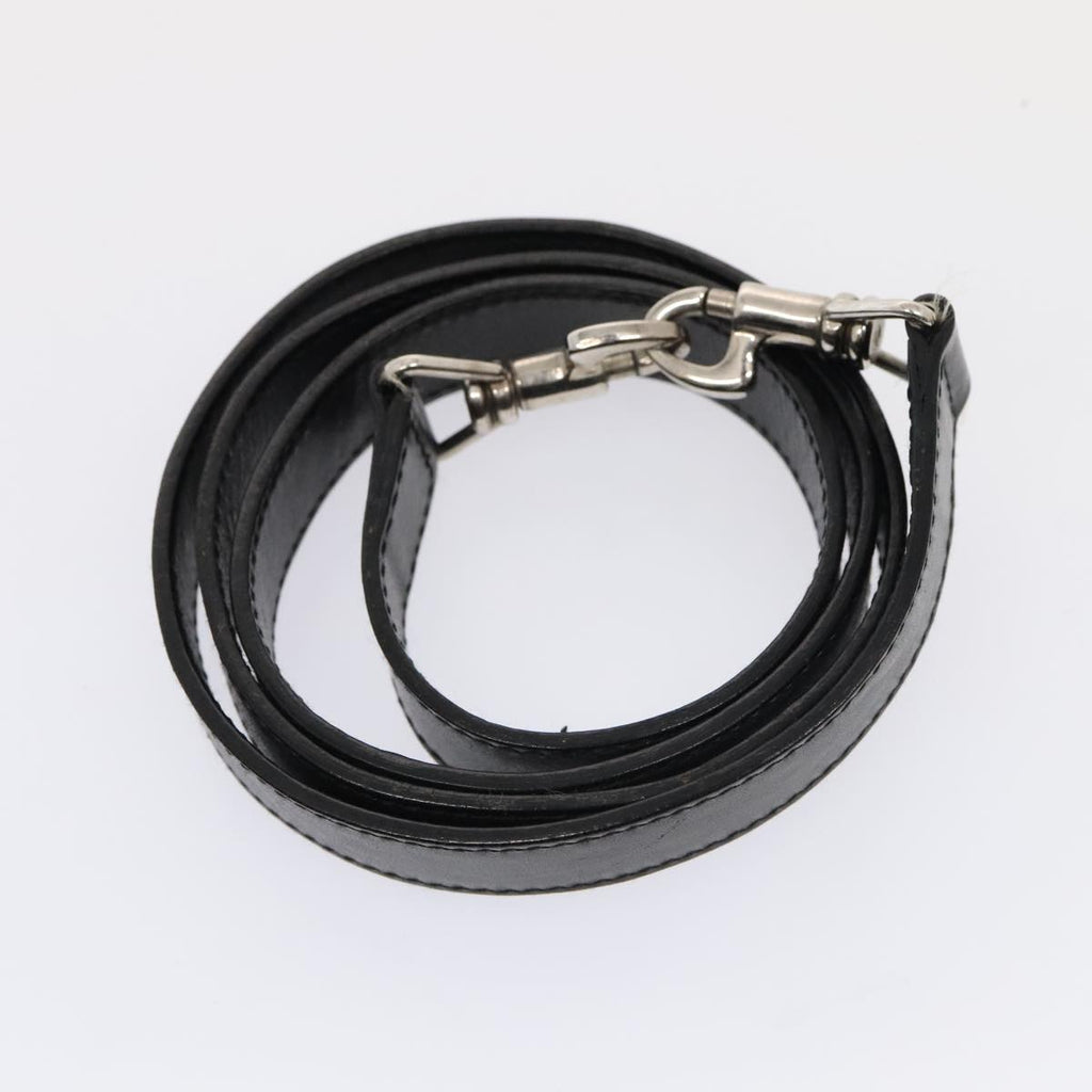 GUCCI Hand Bag Nylon 2way Black Silver 000 0509 ep5500