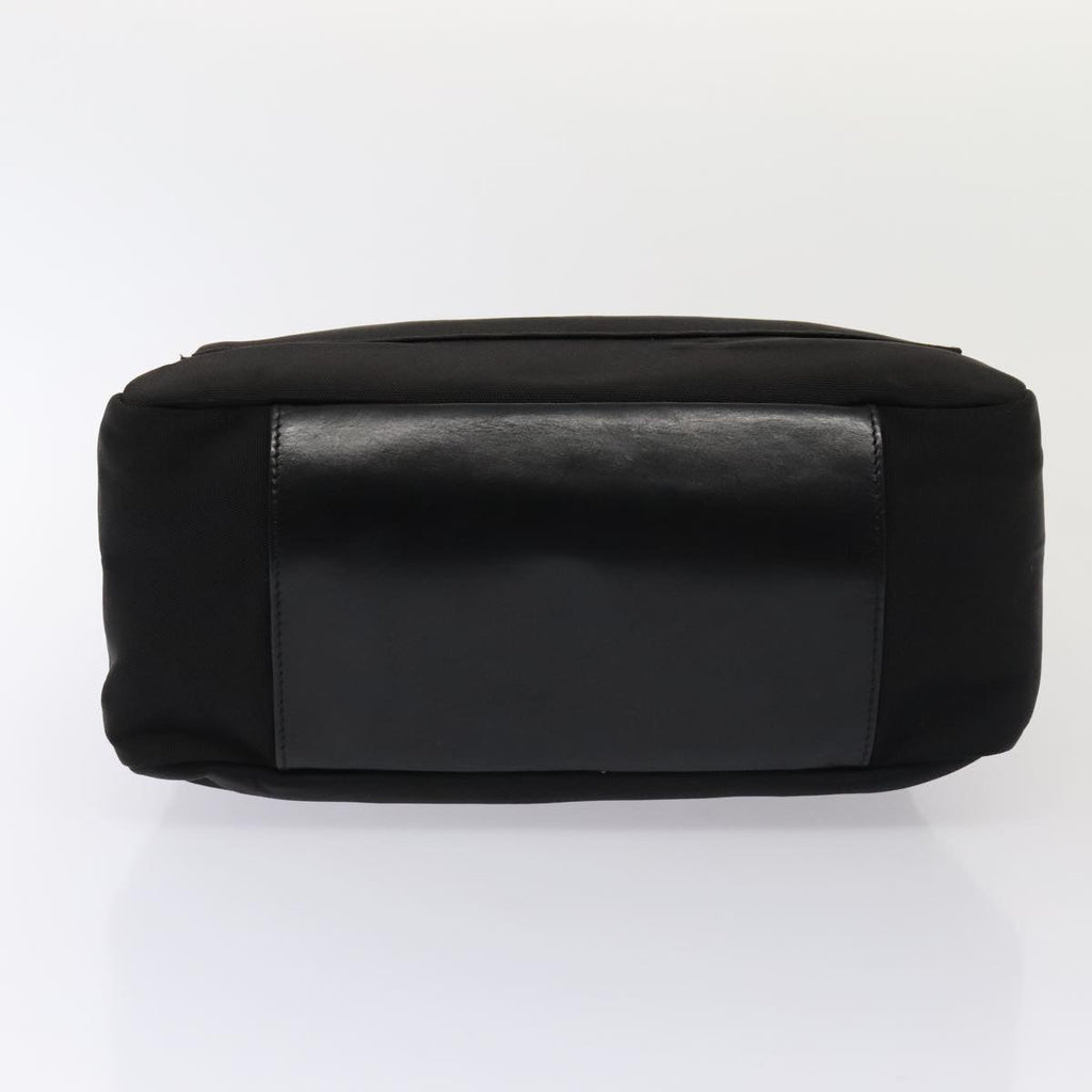 GUCCI Hand Bag Nylon 2way Black Silver 000 0509 ep5500