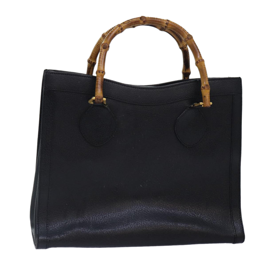 GUCCI Hand Bag Leather Black Gold 002 2853 0260 0 ep5510