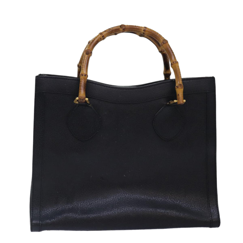 GUCCI Hand Bag Leather Black Gold 002 2853 0260 0 ep5510